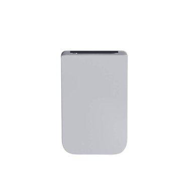 Beyaz arka planda klozet