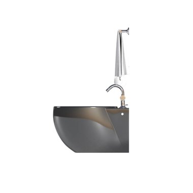 Beyaz arkaplan üzerindeki bideyi kapat