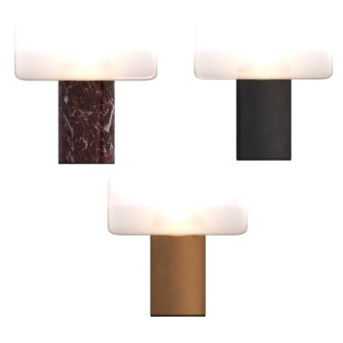 modern lambalar beyaz arkaplanda izole edildi