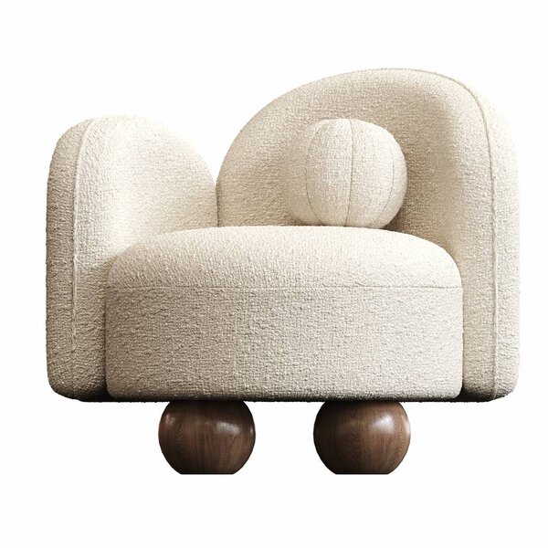 Armchair Isolated White Background Interior Furniture Illustration Royalty Free Stock Images