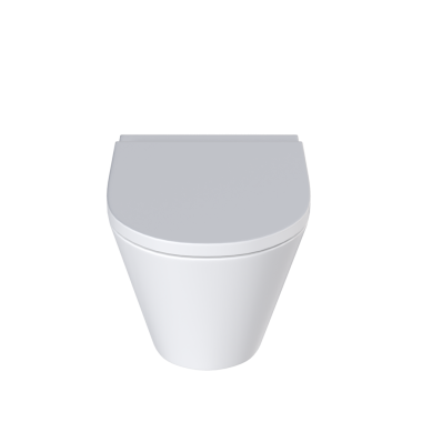 Lavabo tavası beyaz arka plan, bidet, 3D illüstrasyon ve CG canlandırma izole