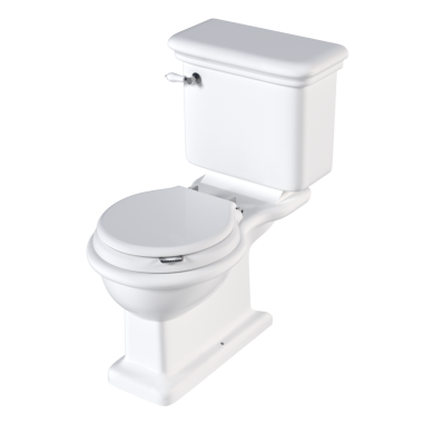 Lavabo tavası beyaz arka plan, bidet, 3D illüstrasyon ve CG canlandırma izole