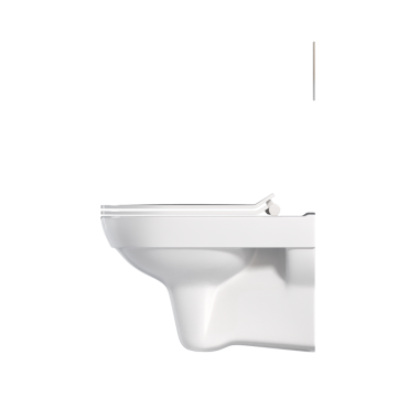 Lavabo tavası beyaz arka plan, bidet, 3D illüstrasyon ve CG canlandırma izole