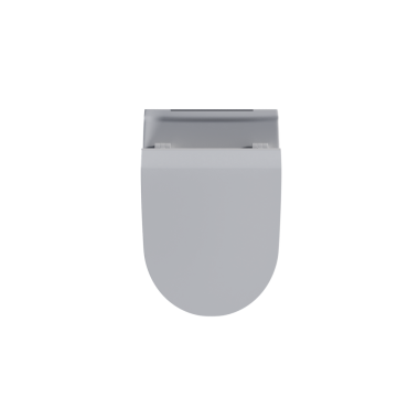 Lavabo tavası beyaz arka plan, bidet, 3D illüstrasyon ve CG canlandırma izole