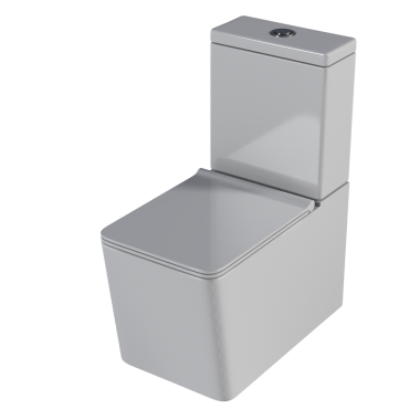 Lavabo tavası beyaz arka plan, bidet, 3D illüstrasyon ve CG canlandırma izole