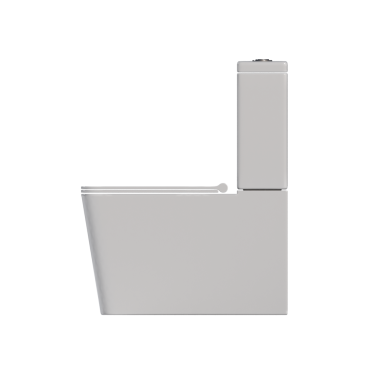 Lavabo tavası beyaz arka plan, bidet, 3D illüstrasyon ve CG canlandırma izole