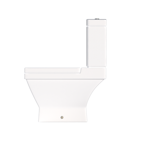 Lavabo tavası beyaz arka plan, bidet, 3D illüstrasyon ve CG canlandırma izole