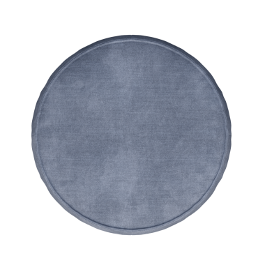 Beyaz arkaplanda izole edilmiş rahat pouf 'un 3d canlandırması