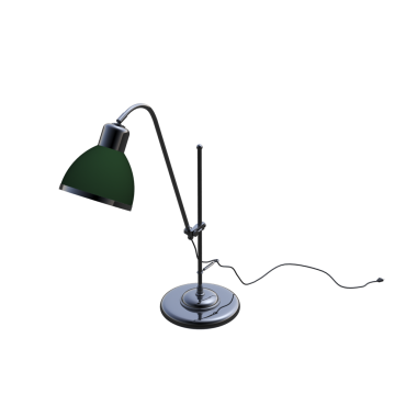 Masa lambası beyaz arkaplanda izole