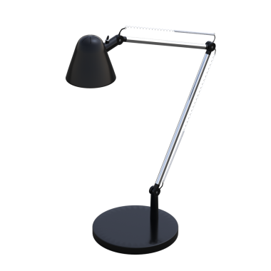 Masa lambası beyaz arkaplanda izole