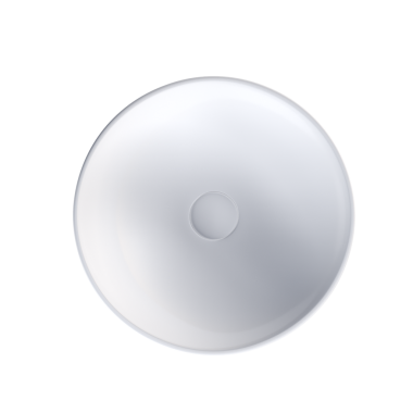 Beyaz arkaplanda gerçekçi 3 boyutlu lavabo oluşturma