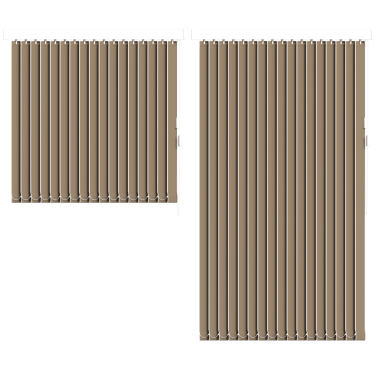 Pencereler beyaz arkaplanda izole edilmiş, 3 boyutlu resimleme, cg oluşturma