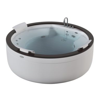 Beyaz arka planda jakuzinin gerçekçi 3D canlandırması