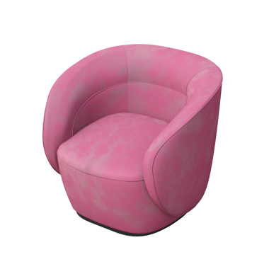 Modern koltuk, gerçekçi 3 boyutlu mobilya tasarımı