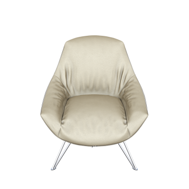 Modern koltuk, gerçekçi 3 boyutlu mobilya tasarımı