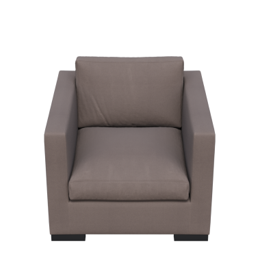 Modern koltuk, gerçekçi 3 boyutlu mobilya tasarımı