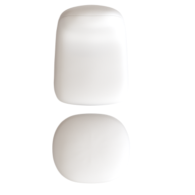 beyaz koltuk, 3D görüntüleme