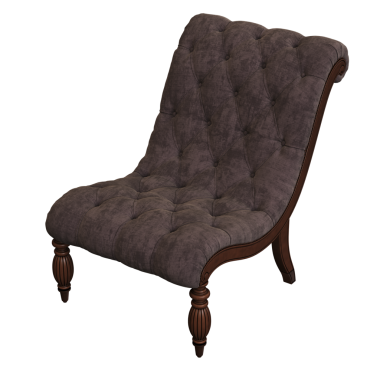 Beyaz arkaplanda izole edilmiş koltuk, 3 boyutlu görüntüleme