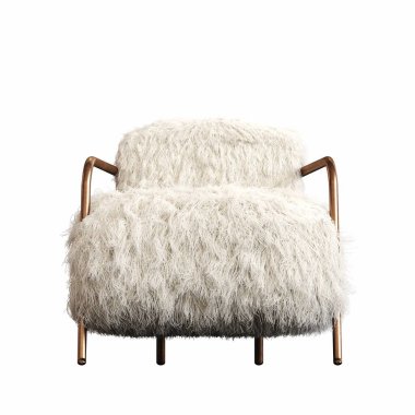 Modern koltuk, gerçekçi 3 boyutlu mobilya tasarımı