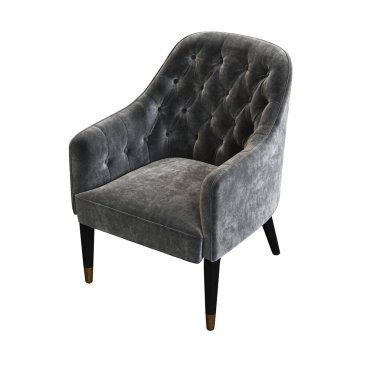 Modern koltuk, gerçekçi 3 boyutlu mobilya tasarımı