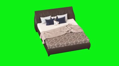 modern iç tasarım, 3 boyutlu illüstrasyon