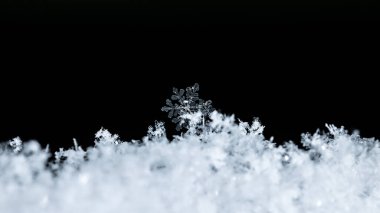 Soyut kar dokusu, kış arkaplanı