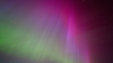 Güzel renkli gökyüzü, kuzey ışıklarının renkleri, Aurora Borealis