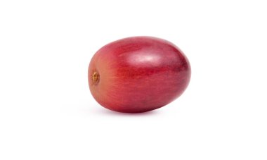 Bir şarap üzümü beyaza ayrı ayrı izole edilmiş. Yüksek kalite fotoğraf