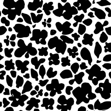 Güzel çiçeksiz desen. Küçük çiçekli şirin doğal bir arka plan. El yapımı grunge çiçekleri duvar kağıdı. Bahar tekstili ve kumaş tasarımı için basit papatya vektör baskısı