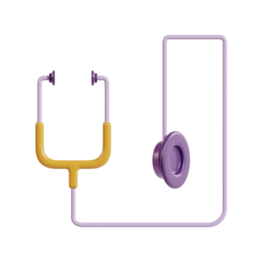 Stetoskop, iç organların seslerini dinlemek için kullanılan tıbbi bir alet..