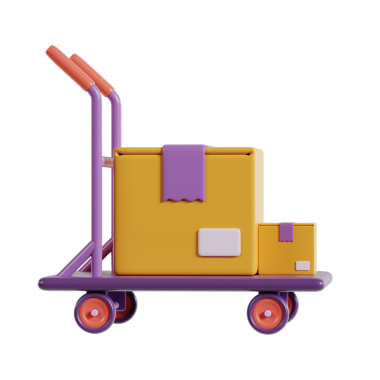 Yığınlanmış kutularla dolu renkli bir araba nakliye ya da teslimat hizmetleri öneriyor..