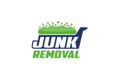 Çöp temizleme çözüm hizmetleri logo tasarım şablonu grafiği