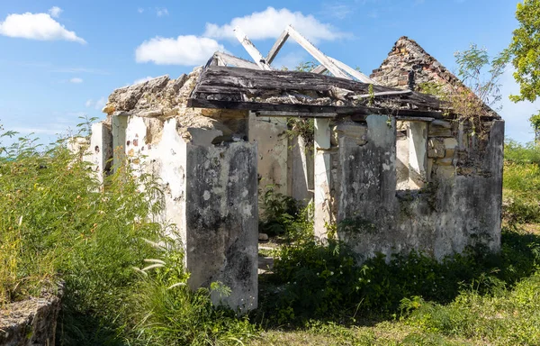 Ruínas Edifício Fort James Ilha Antígua Caribe Imagens De Bancos De Imagens