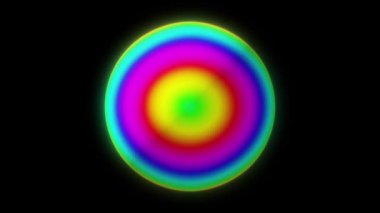 Renkli gökkuşağı küresi arkaplanı