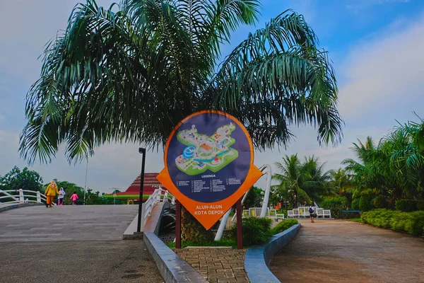 Mayıs 2023 Depok City Endonezya Depok Town Meydanı Batı Java — Stok fotoğraf