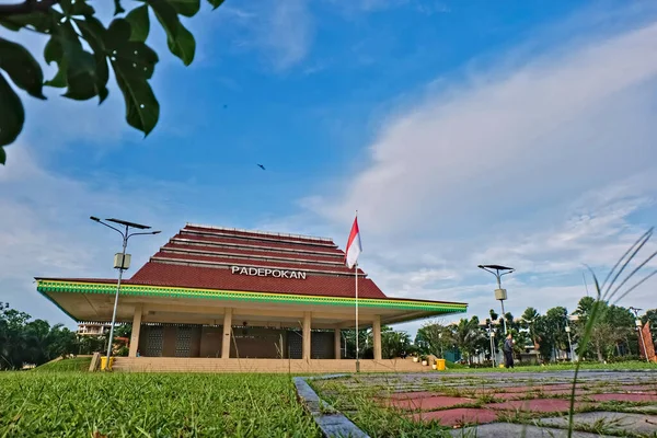 Maja 2023 Depok City Indonezja Parki Zabytki Depok Town Square — Zdjęcie stockowe