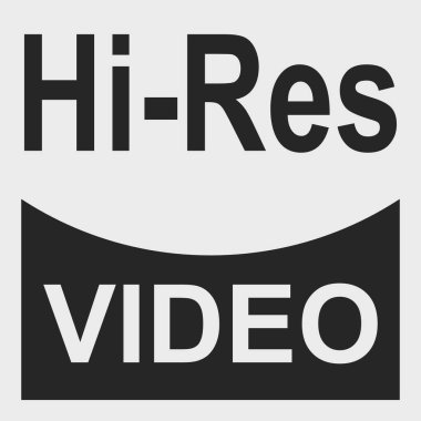 Hi-Res VIDEO Logosu Siegel