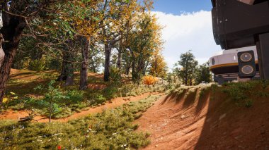 Sürdürülebilir kalkınma hedefleri, biyolojik çeşitlilik, büyüyen bir ekonomi ve ekoloji için grafiksel kaynaklar. 3 Boyutlu Hazırlama