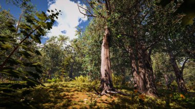 Sürdürülebilir kalkınma hedefleri, biyolojik çeşitlilik, büyüyen bir ekonomi ve ekoloji için grafiksel kaynaklar. 3 Boyutlu Hazırlama