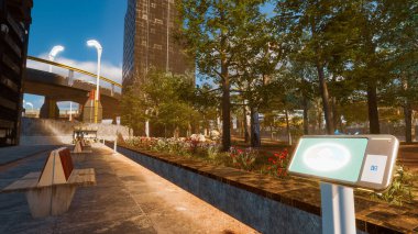 Sürdürülebilir kalkınma hedefleri, biyolojik çeşitlilik, büyüyen bir ekonomi ve ekoloji için grafiksel kaynaklar. 3 Boyutlu Hazırlama