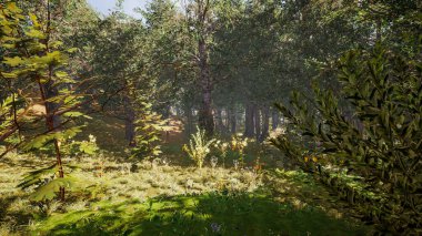 Sürdürülebilir kalkınma hedefleri, biyolojik çeşitlilik, büyüyen bir ekonomi ve ekoloji için grafiksel kaynaklar. 3 Boyutlu Hazırlama