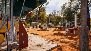 Sürdürülebilir kalkınma hedefleri, biyolojik çeşitlilik, büyüyen bir ekonomi ve ekoloji için grafiksel kaynaklar. 3 Boyutlu Hazırlama