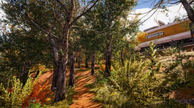 Sürdürülebilir kalkınma hedefleri, biyolojik çeşitlilik, büyüyen bir ekonomi ve ekoloji için grafiksel kaynaklar. 3 Boyutlu Hazırlama