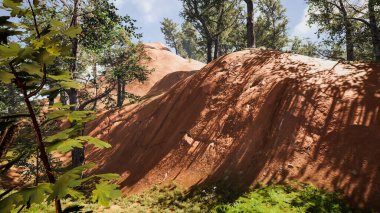 Sürdürülebilir kalkınma hedefleri, biyolojik çeşitlilik, büyüyen bir ekonomi ve ekoloji için grafiksel kaynaklar. 3 Boyutlu Hazırlama