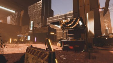 Ekoloji ve sürdürülebilir kalkınma için 3D Render Arka planı, biyolojik çeşitliliği ve büyüyen ekonomiyi korumak için çevre kavramı