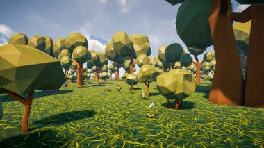 Sürdürülebilir kalkınma hedefleri, biyolojik çeşitlilik, büyüyen bir ekonomi ve ekoloji için grafiksel kaynaklar. 3 Boyutlu Hazırlama