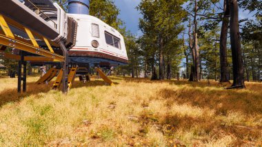 Sürdürülebilir kalkınma hedefleri, biyolojik çeşitlilik, büyüyen bir ekonomi ve ekoloji için grafiksel kaynaklar. 3 Boyutlu Hazırlama