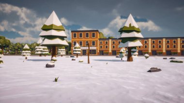 Sürdürülebilir kalkınma hedefleri, biyolojik çeşitlilik, büyüyen bir ekonomi ve ekoloji için grafiksel kaynaklar. 3B oluşturma ve düşük polyester