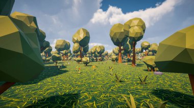 Sürdürülebilir kalkınma hedefleri, biyolojik çeşitlilik, büyüyen bir ekonomi ve ekoloji için grafiksel kaynaklar. 3 Boyutlu Hazırlama