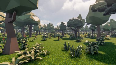 Sürdürülebilir kalkınma hedefleri, biyolojik çeşitlilik, büyüyen bir ekonomi ve ekoloji için grafiksel kaynaklar. 3B oluşturma ve düşük polyester